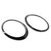 Headlight Trim Ring 2pcs Replacement for BMW R55 MINI Cooper 2008-2015 OEM 51137149905 51137149906