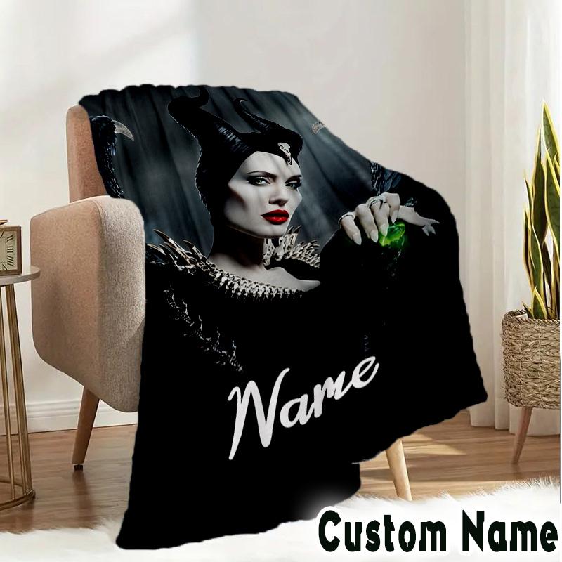 Custom Name Villains Blanket Bedding Blanket Picnic Blanket for Women Men, Throw Blankets for Couch Bed, Christmas and Halloween Gifts