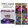 324 ks Pokemon TCG: Sword & Shield-Fusion Strike Booster Display Box (36 balení) Desková hra Karta URČENÍ RIVALOVÉ Hvězdná Koruna