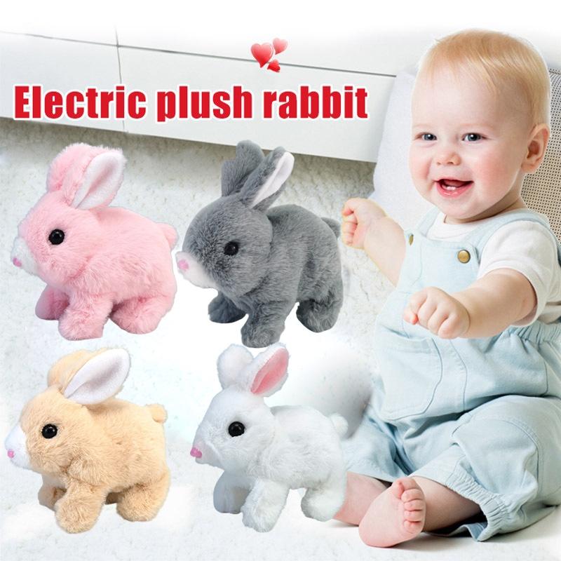 Electronic Rabbit Plush Toy Gift For Kids Educational Interactive