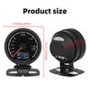 Digital 62mm Turbo Boost Gauge with Sensor 7 Color LED -1~2X100Kpa Turbo Meter Holder Bracket for Gasoline Racing Car 12V
