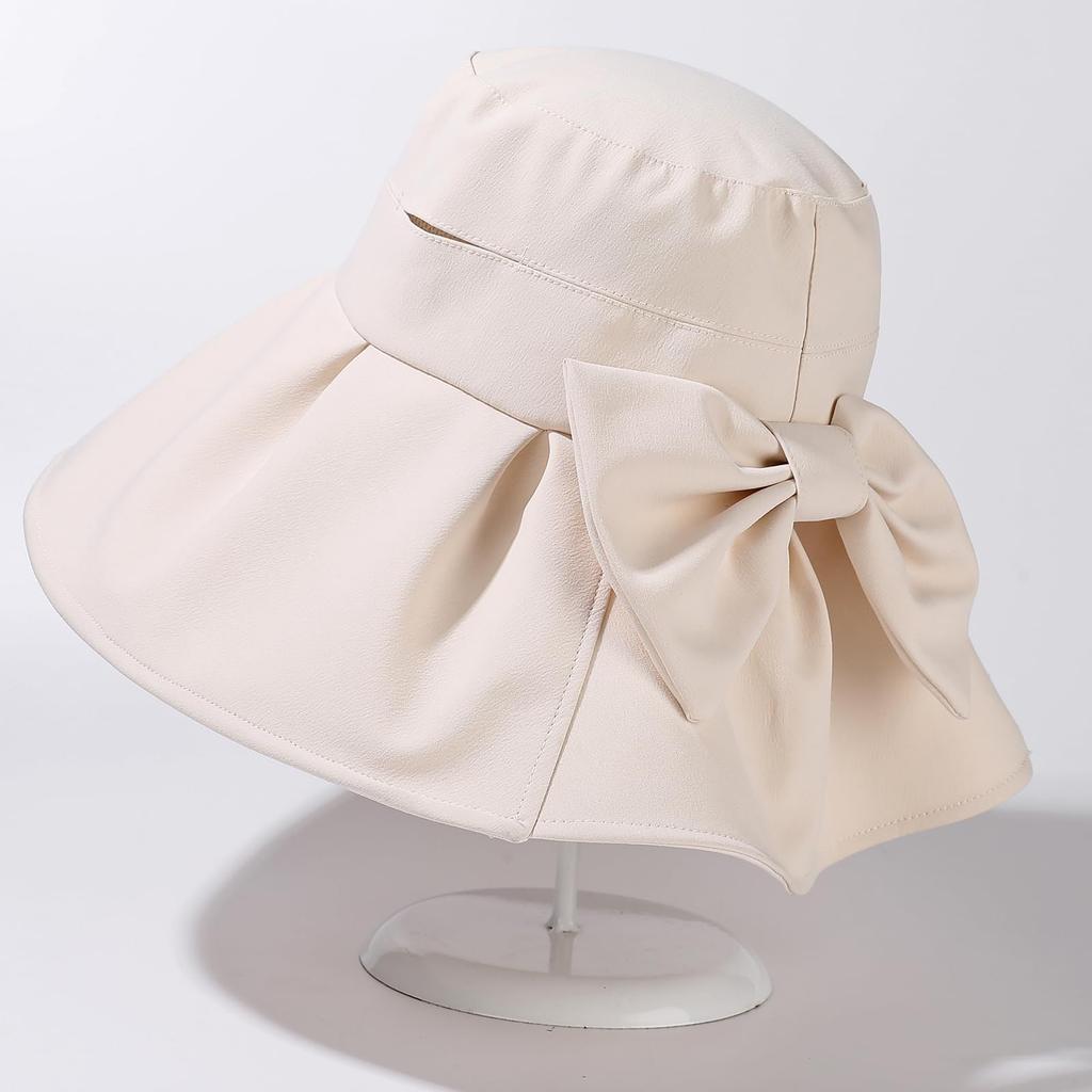 Large Sun Hat for Spring and Wide Head UV with Chin UV Cut Sunburn Hat JP275 Free [shefun] Women's Summer, 13.5cm Brim, Face-Slimming Effect, 54-60cm