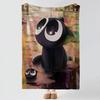 Anime L-Luo Xiaohei-i Throw Thick Comfort Flannel Quilt, Multi-scene Use Indoor Outdoor Daily Nap