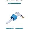 1Pc G3/8 G1/2 Inch Connection Cistern Toilet High Pressure Side Inlet Valve Toilet Drain Valve Cistern Filling Valve