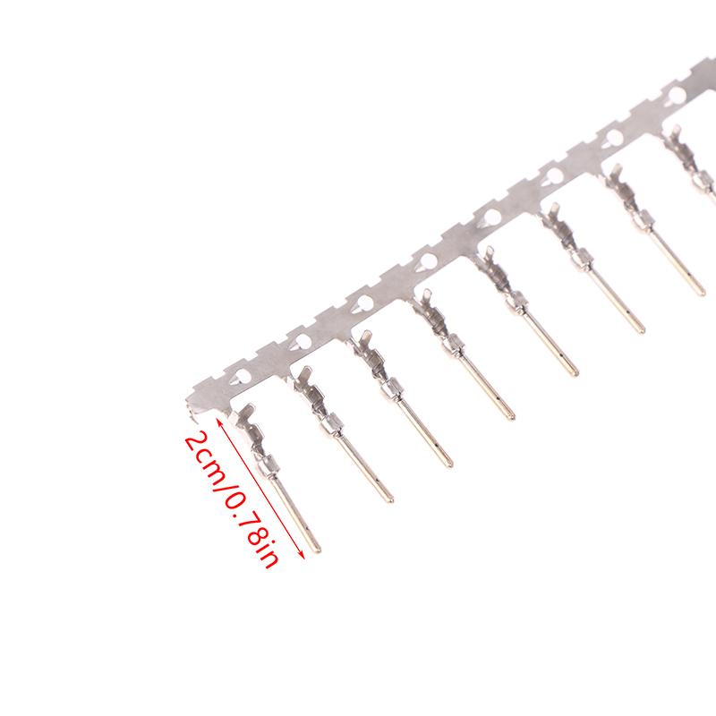 100Pcs 1.0Mm Female Socket For Db Terminal Connector Gold Plated Male/Female Pin For Nixie Clock Tubes In12 In18 Qs27-1 Sz4-1