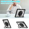 IPad Pro 11-inch 12.9-inch Rotating Stand Case With Wrist Strap Full-Body Shockproof PC Cover Travel Office Use