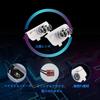 Car courtesy LED courtesy lamp, courtesy light with logo projection and ghost effect, for Honda Odyssey, 2-pack (Odyssey03)