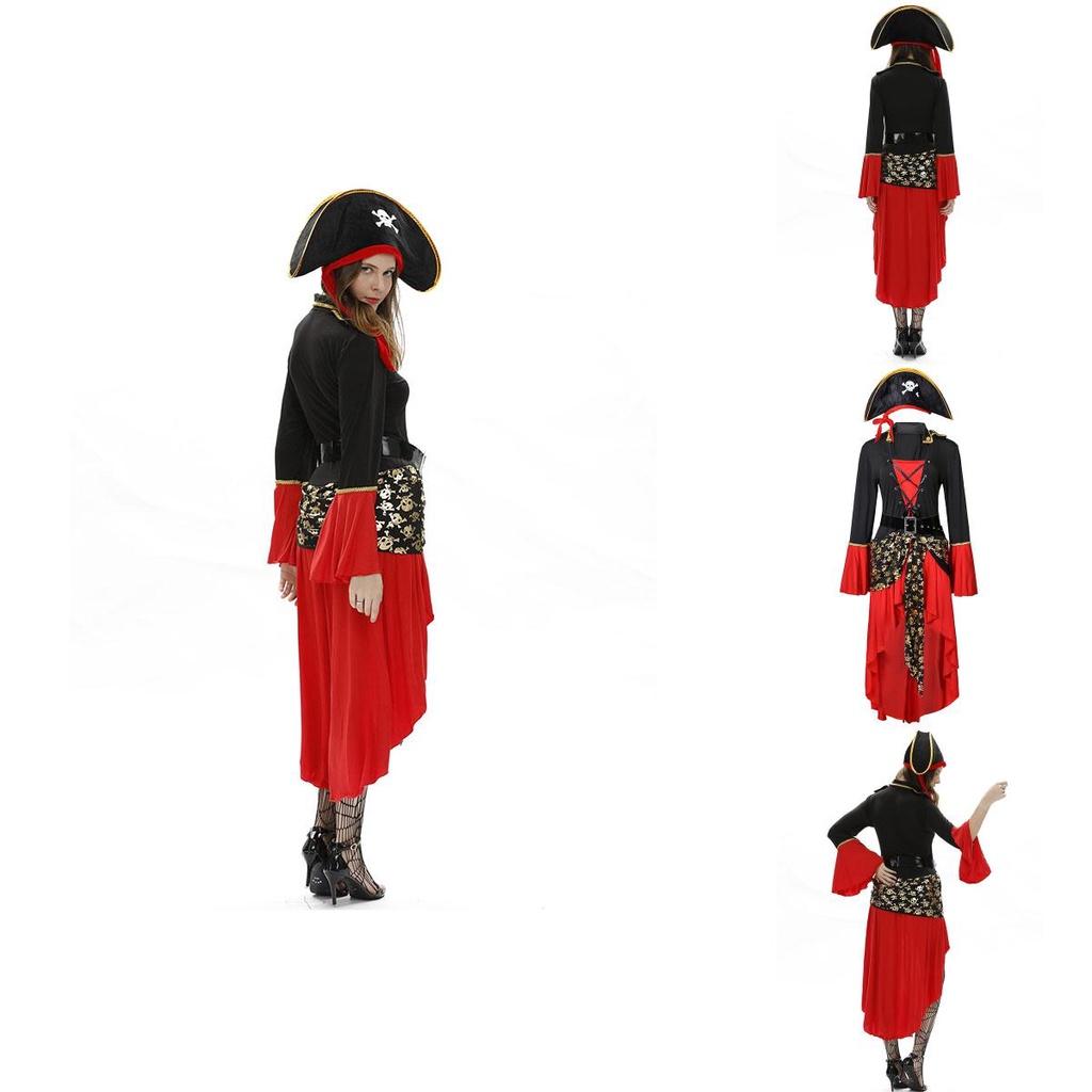 Exquisite Women Adult Pirate Costume For Halloween And Carnival Celebrations