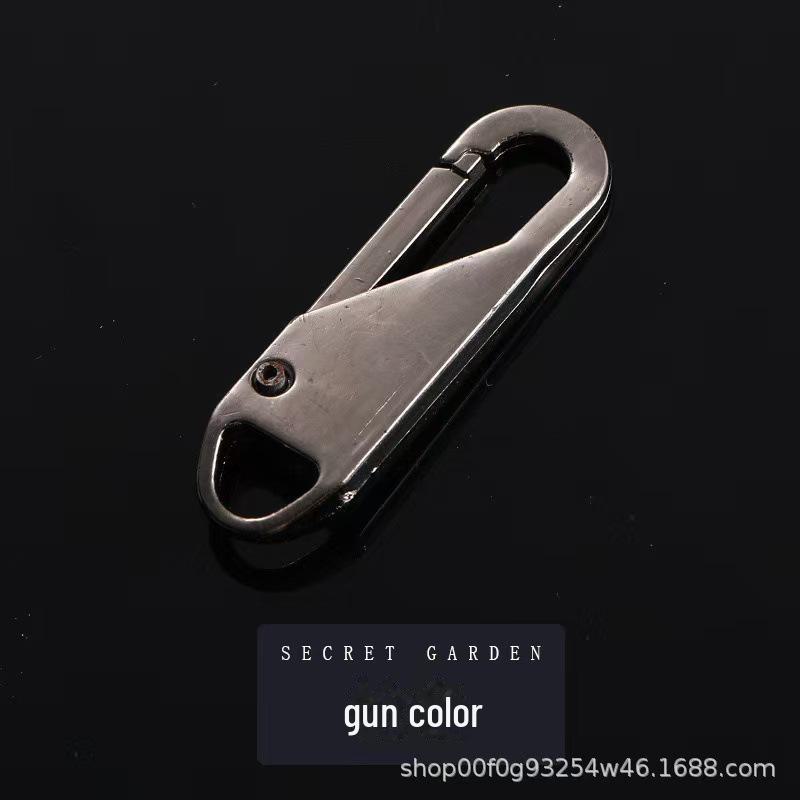 Tool-Free Universal Zipper Puller for Coats, Shoes, and Boots with Metal Pendant