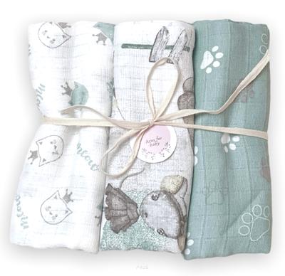 Cloth diapers 3 pieces (set O)