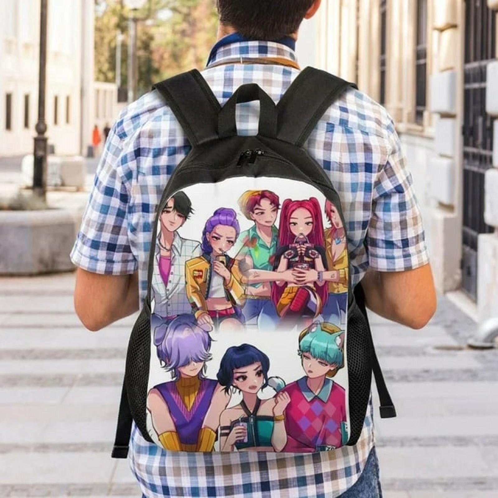 

Школьные ранцы Рюкзаки с героями мультфильмов для начальной школы Детские сумки Рюкзаки большой вместимости One Size чёрный