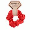 Bridesmaid HairPiece Hair Scrunchies Ponytail Holder Wedding Party Accessories Bridesmaid Scrunchies Proms Gifts 5PCS