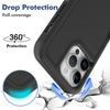 2IN1 PC+TPU Heavy Duty Rugged Armor Phone Case for IPhone 16 15 14 11 Pro Max Plus 13/12 XS/R 7/8 4/5G OTT Protector Cover Box