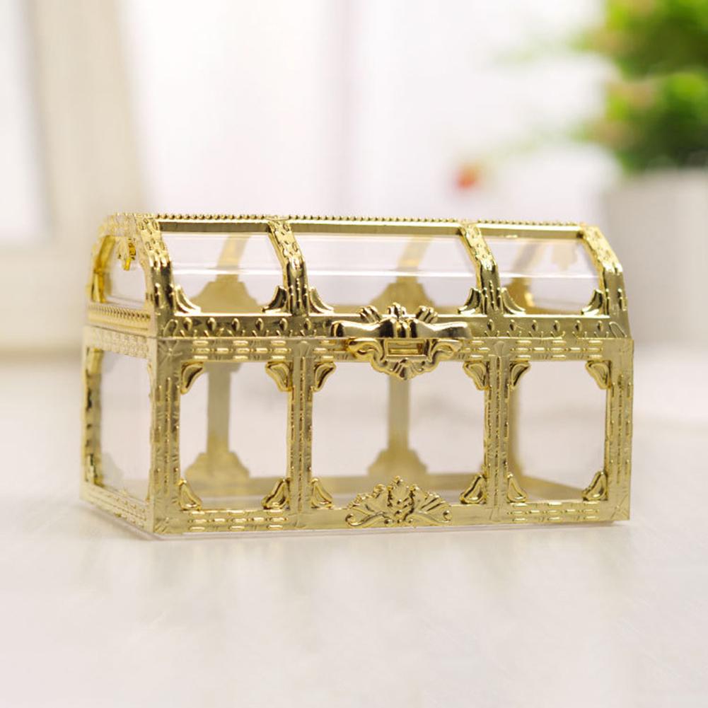 Fashion Ornaments Festival Plastic Treasure Gift Organizer Candy Jewelry DIY Box Trinket Storage Container