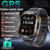 2026 New Dual Frequency GPS Smart Watch Men 1.96-inch HD AMOLED Screen Compass Bluetooth Call 5ATM Waterproof Sports Smart Watch