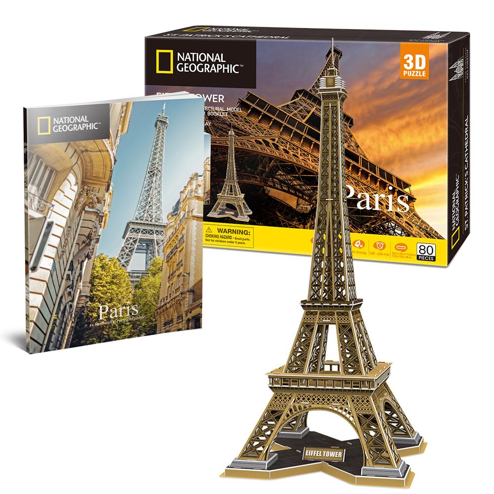 PUZZLE 3D NATIONAL GEOGRAPHIC PARYŻ 9988