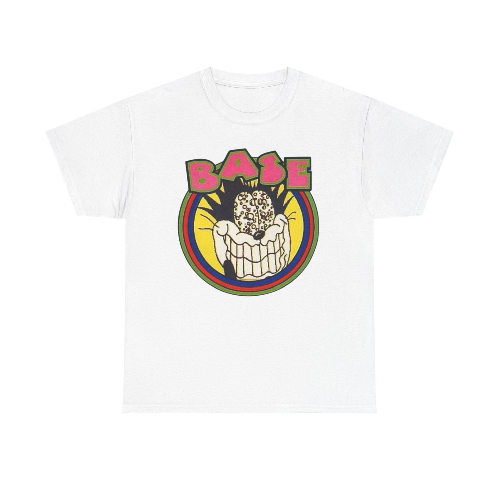 

Base Kitty Funny Graphic T-Shirt Mens Womens Tees Top Unisex Heavy Cotton Tee Gift S