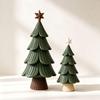3D Printed Christmas Tree Ornament for Festive Home and Desk Decoration
