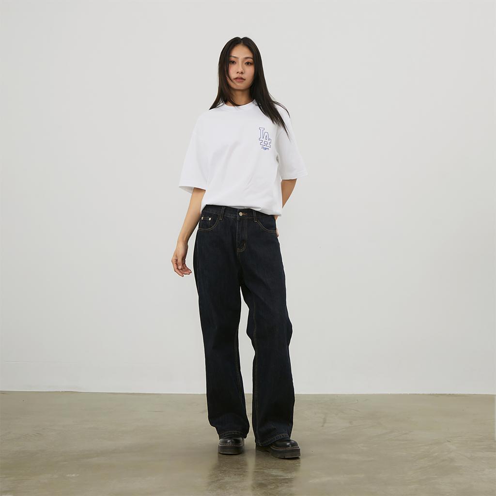 New MLB Fashion Sports Collection SS24 T Shirt Unisex White 3ATSB0343-07WHS