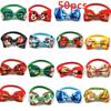 50/100pcs Christmas Pet Dog Accessories Small Dog Cat Puppy Bowties Necktie Dog Christmas Bow Tie for Small Dogs