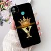 6.0" For Techno Pop4 BC2c BC1s Back Cover For Tecno Pop 4 Case Black Luxury A-Z Letters Fashion Soft TPU Bumper Funda Coque