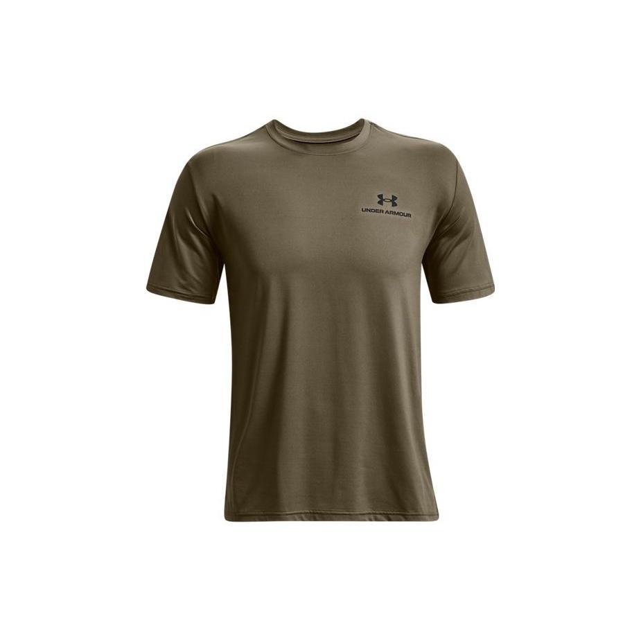 Under Armour RUSH Energy Short Sleeve Army Green Men s 1366138-361 XXXL