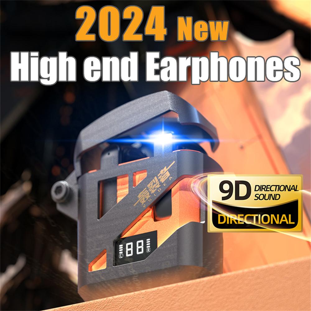 

VSIDEA A88S Wireless Bluetooth-Compatible Earbuds Low Latency Deep Bass Semi In Ear Headphones Black