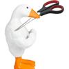Fun Muscular Buff Duck Statue Ornament Cute Funny Muscle Goose Duck Sculptures Magnetic Key Holder Tool Organizer Holder Figurine Ornaments For Home