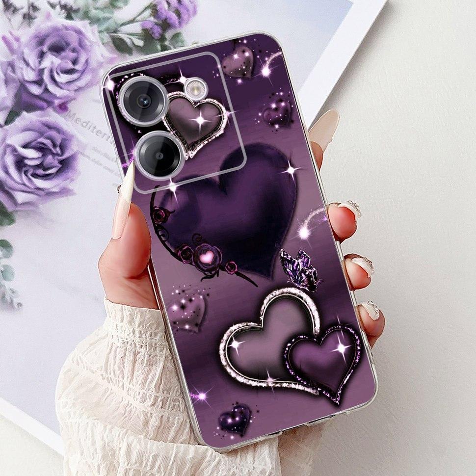 For Xiaomi Poco M7 Pro 5G Case New Dargon Art Painted Cover For Poco M7 PocoM7 Pro 5G Back Cover Soft TPU Fundas Coque