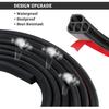 Car Door Rubber Seal Strip,Double Layer L Shape Automotive Weather Stripping,Universal Soundproofing Car Door Seal Strip Car Accessories For Car