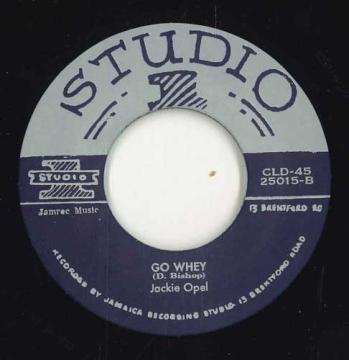 

7inch Record JACKIE OPEL SOUL BROTHERS Go Whey Train To Skaville CLD4525015 Studio One US 1964 US Reggae Ska Dub