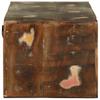 TV Stand Multicolored 80 X 30 X 25 Cm Solid Reclaimed Wood