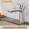 PKSUKB Stainless Steel Hot & Cold Basin Faucet
