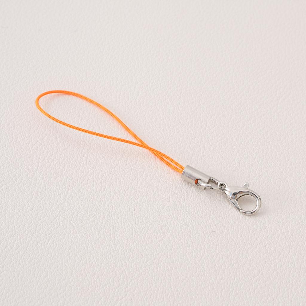10Pcs/pack Polyester Phone Strap Lobster Clasp Phone Strap Doll String Keychain Phone Lanyard