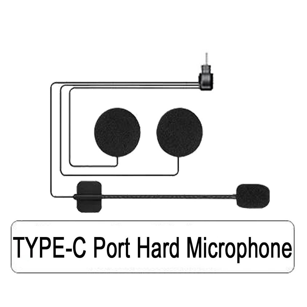 Motorcycle Helmet Bluetooth Headset Intercom Microphone Universal Accessories Full Helmet Half Helmet 3/4 Helmet Microphone