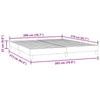 Box Spring Bed Without Mattress Light Gray 200 x 210 cm Velvet
