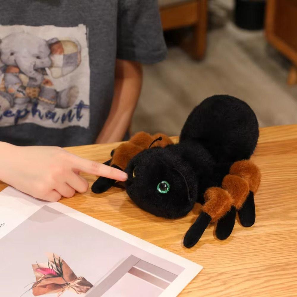 PP Cotton Lilttle Ant Plush Keychain Lifelike Ant Plush Doll Animal Stuffed Pendant  Home Decor