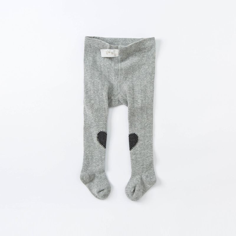 Dave & Bella Girls  Stylish Pantyhose Children s Clothing 80cm (Recommended Height 66-80cm) Gray [Spot]