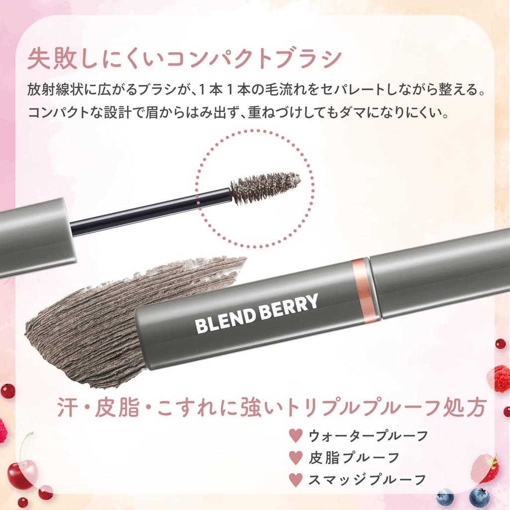 Blend Berry Nuance On 3D Eyebrow Mascara 001 (Olive Brown)