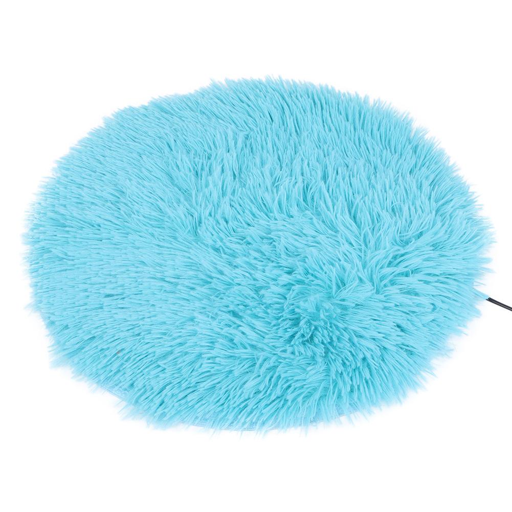 Plush Four Seasons USB Charging Interface Pet Electric Blanket Heating Pad Mat for Small Dogs
