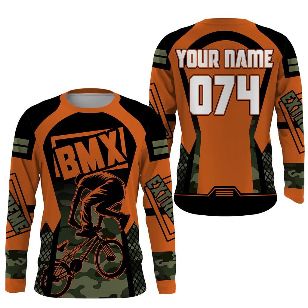 Free Custom Women Motorcycle Off-Road Oversized Racing Riding Suit Mountain Speed Control Motorcycle Men's Long Sleeved T-Shirt