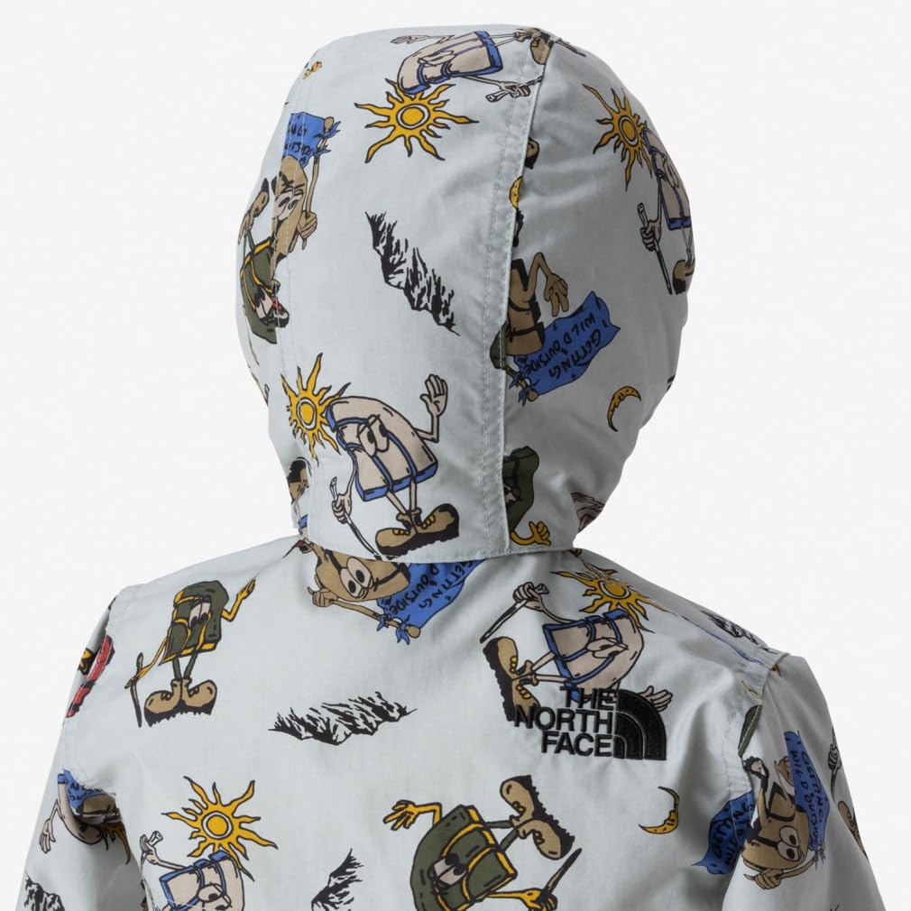 The North Face Baby Novelty Compact UV Halfy Size 80 Jacket, Unisex, Water-Repellent, Protection, Lightweight, Pattern,