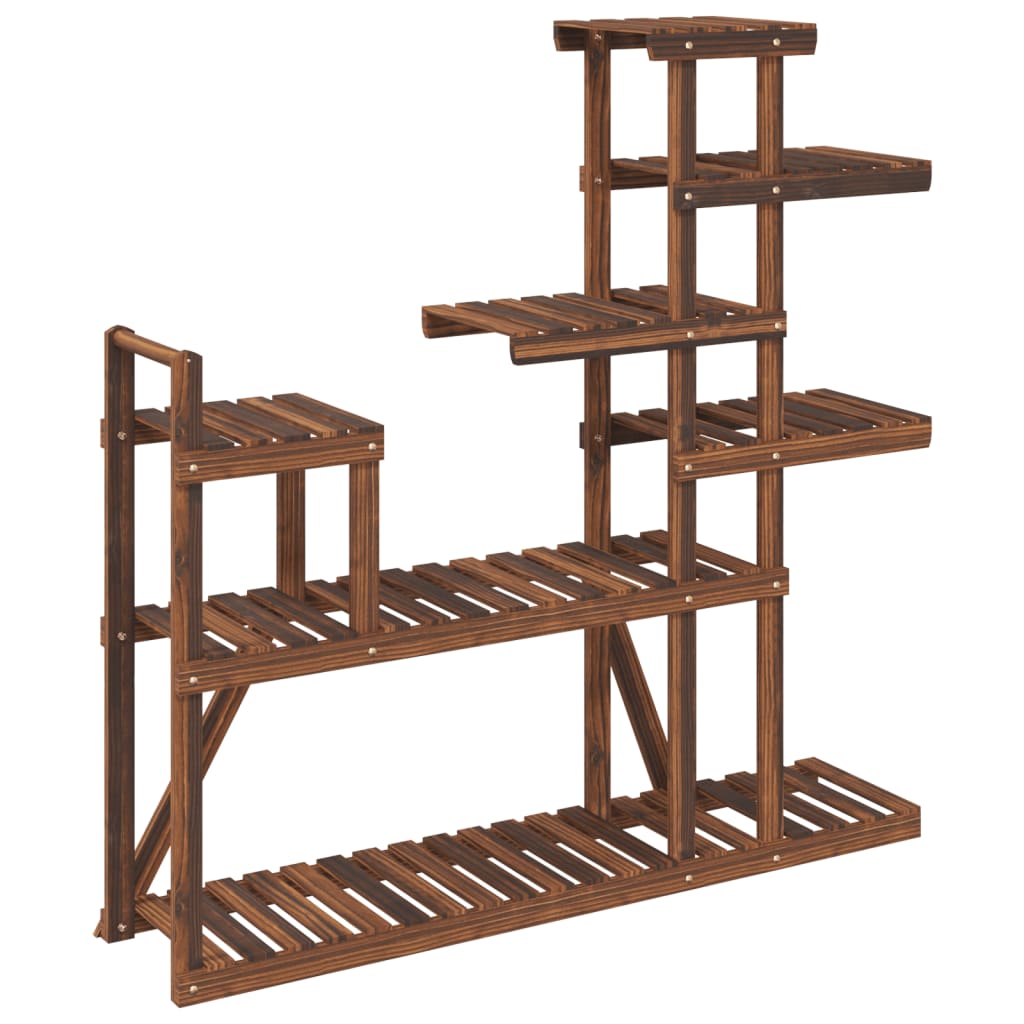 vidaXL Blumenständer 110x25x111 cm Massivholz Tanne