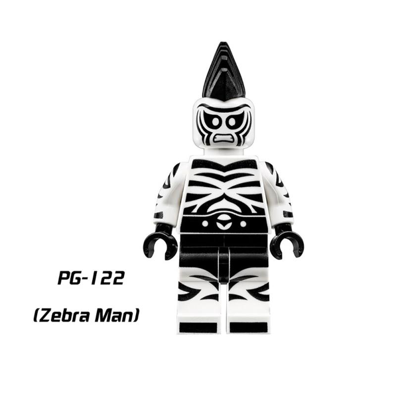 Lego Superhero Series Minifigure Building Blocks Mister Freeze Batgirl Alfred Assembled Educational