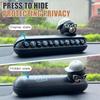 Cool Bear Phone Number Dash Displayer Car Temporary Parking Plate Mobile NO. Card Dashboard Interior Decorations Accessories Men
