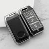 TPU Premium Soft Car Key Case Cover Shell for BYD Song Plus Qin DMI Han EV Yuan Pro Tang ATTO 3 Key Rings Keychain Bag Accessory
