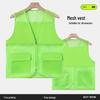 Unisex Breathable Mesh Volunteer Vest