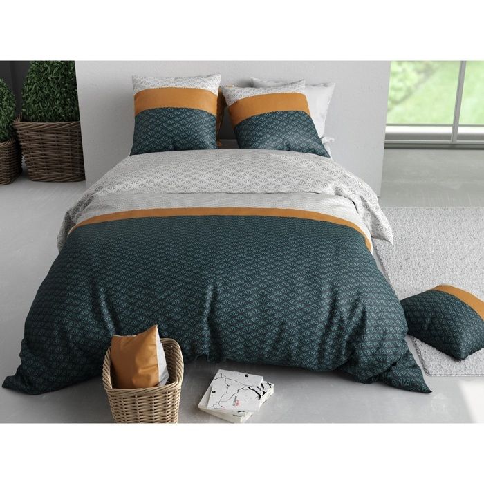 Housse Couette + 2 Taies 220 X 240 Cm Horus