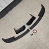 4PCS For BMW 3 Series F30 2012-2018 M3 M4 Style Car Front Bumper Lip Spoiler Splitter Diffuser ABS Gloss Black Bodykits Tuning