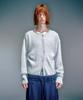 Beikeonteuakaibeu Men Neah Knitted Zip-Up Gray
